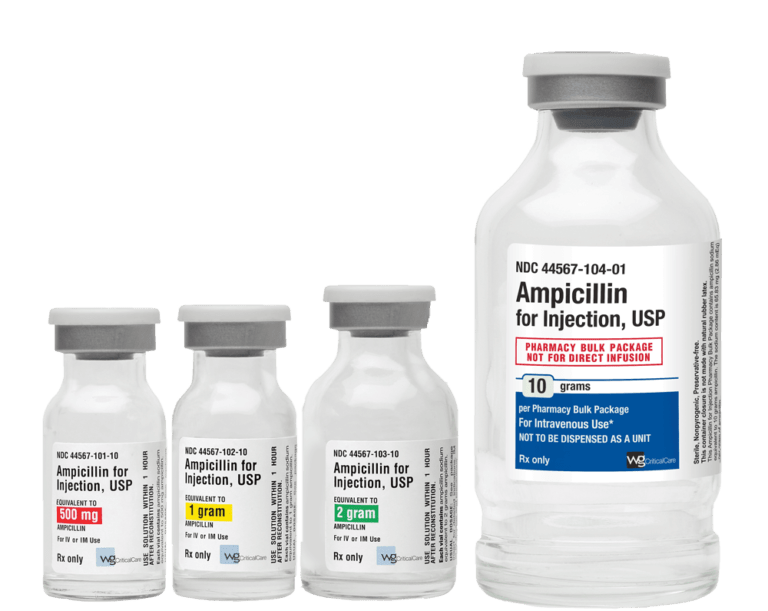 Ampicillin for Injection, USP WG Critical Care